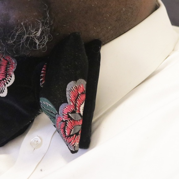 Oversize tuxedo Bow Tie .prom wedding - Picture 7 of 7